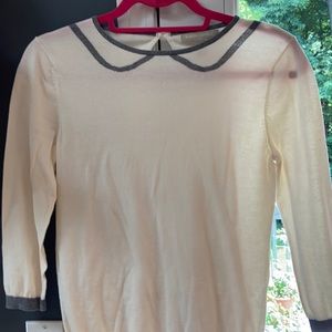 Banana Republic off white sweater
